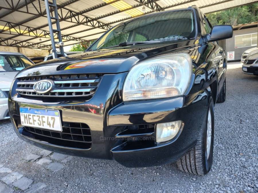 KIA MOTORS - SPORTAGE - 2007/2007 - Preta - R$ 35.800,00