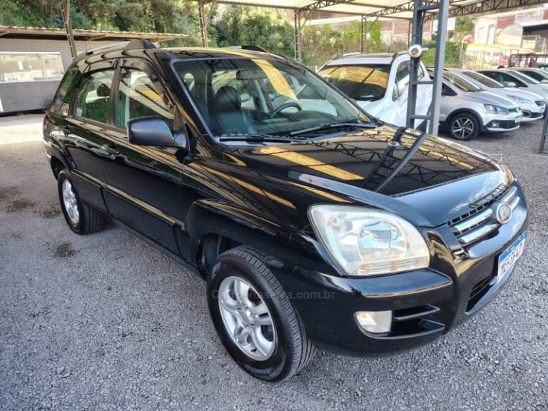 KIA MOTORS - SPORTAGE - 2007/2007 - Preta - R$ 35.800,00