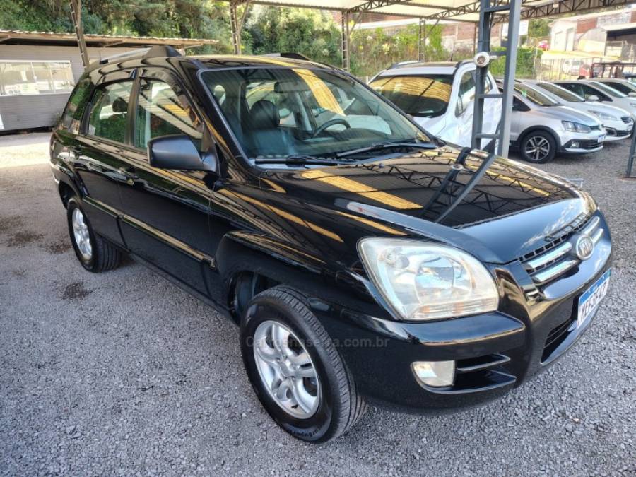 KIA MOTORS - SPORTAGE - 2007/2007 - Preta - R$ 35.800,00