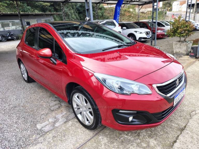 PEUGEOT - 308 - 2015/2016 - Vermelha - R$ 55.000,00